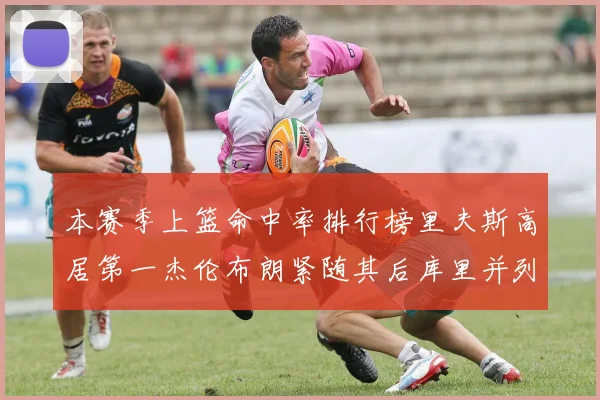 本赛季上篮命中率排行榜里夫斯高居第一杰伦布朗紧随其后库里并列第六